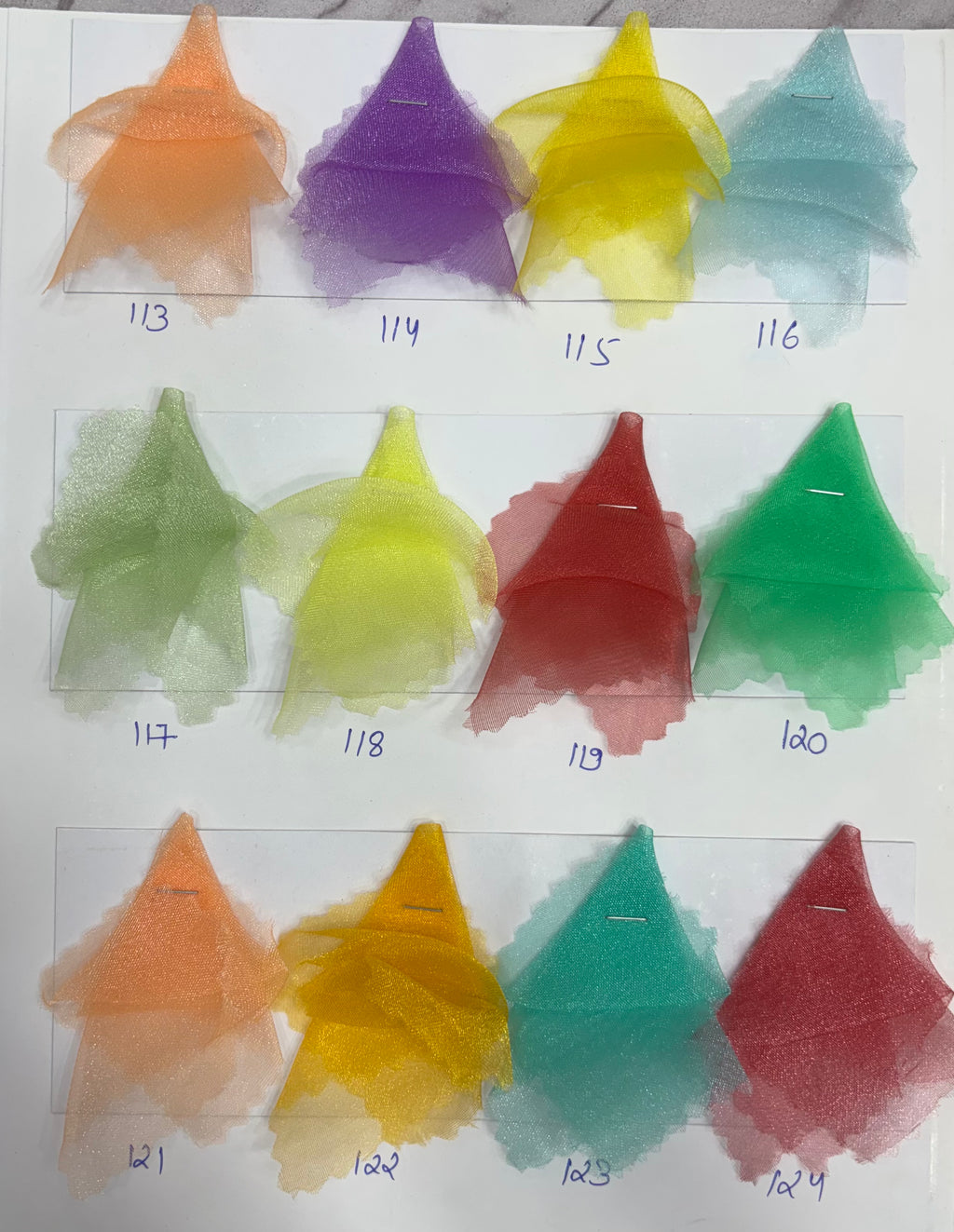 Premium Organza Fabrics