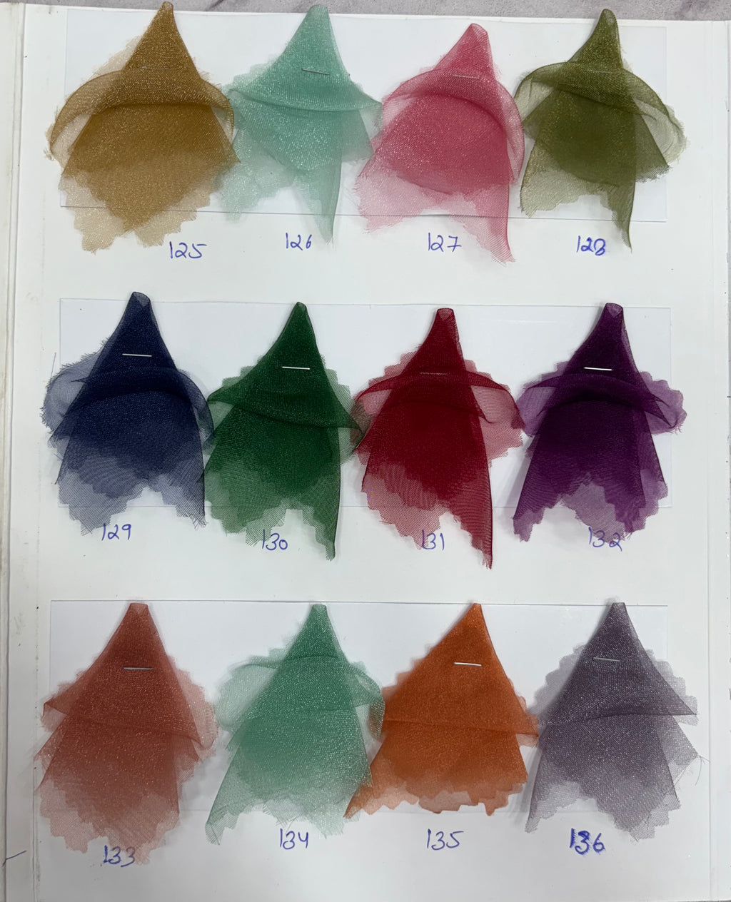 Premium Organza Fabrics