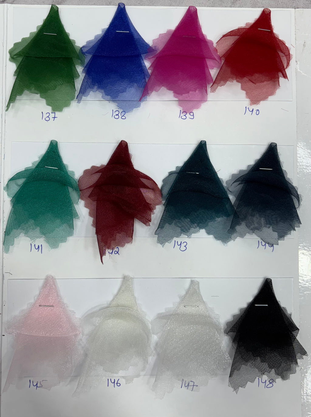 Premium Organza Fabrics
