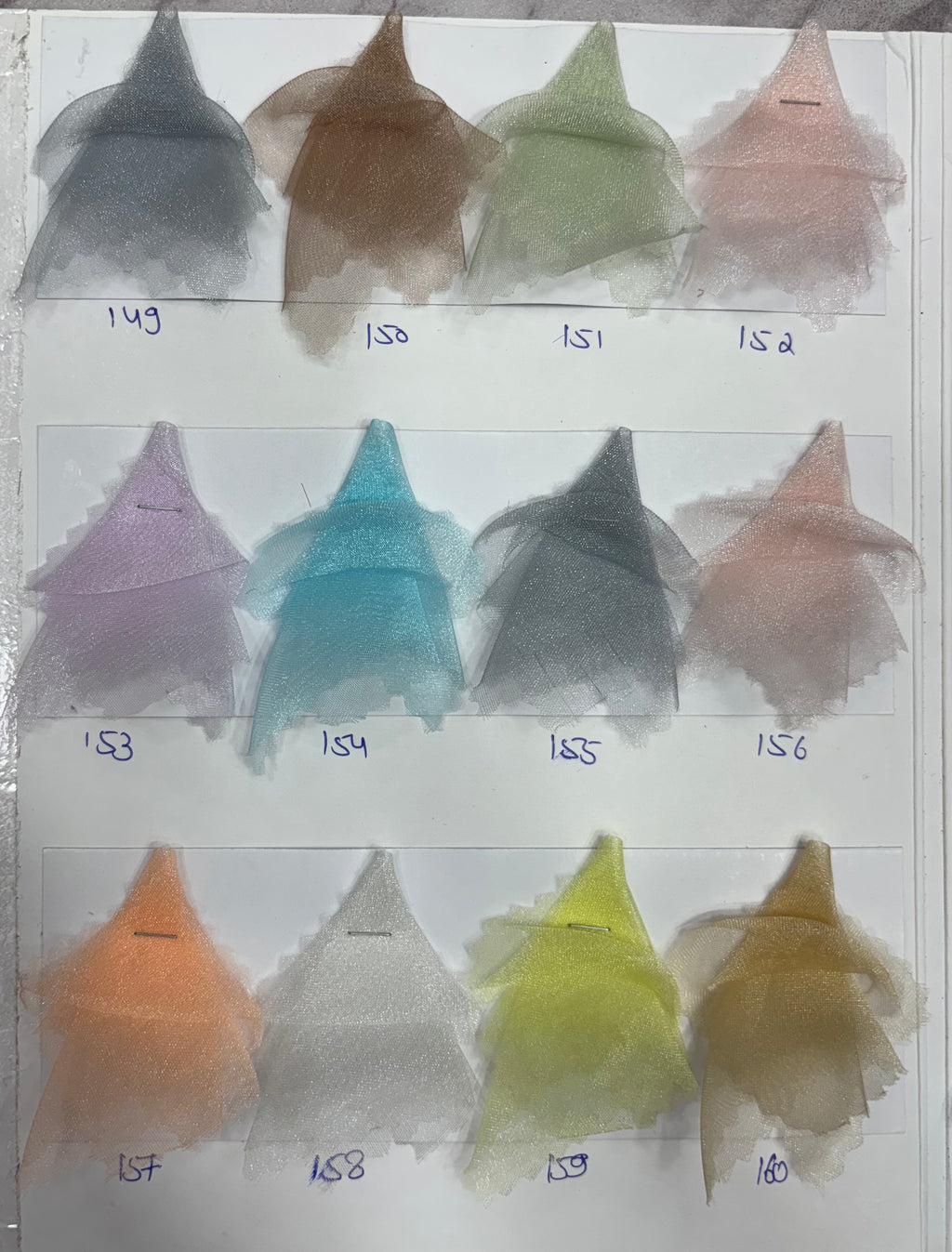 Premium Organza Fabrics