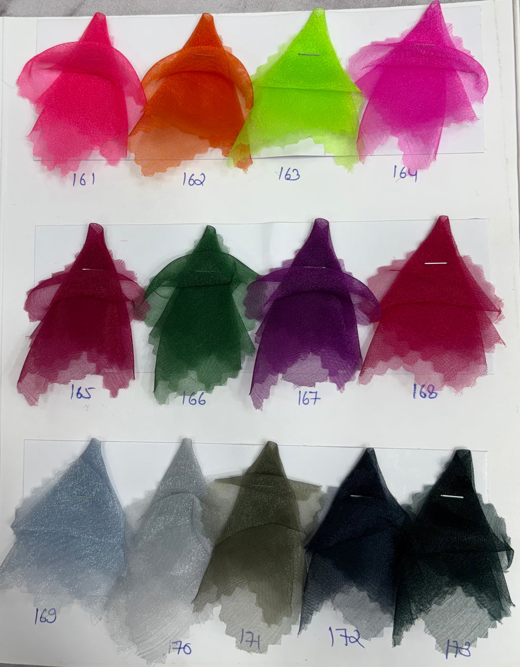 Premium Organza Fabrics